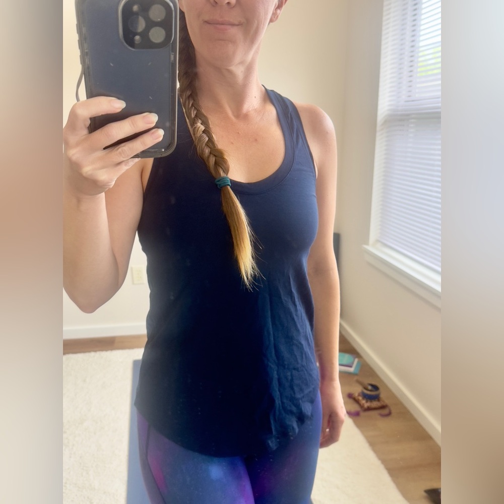 Lululemon Navy Blue Love Tank
